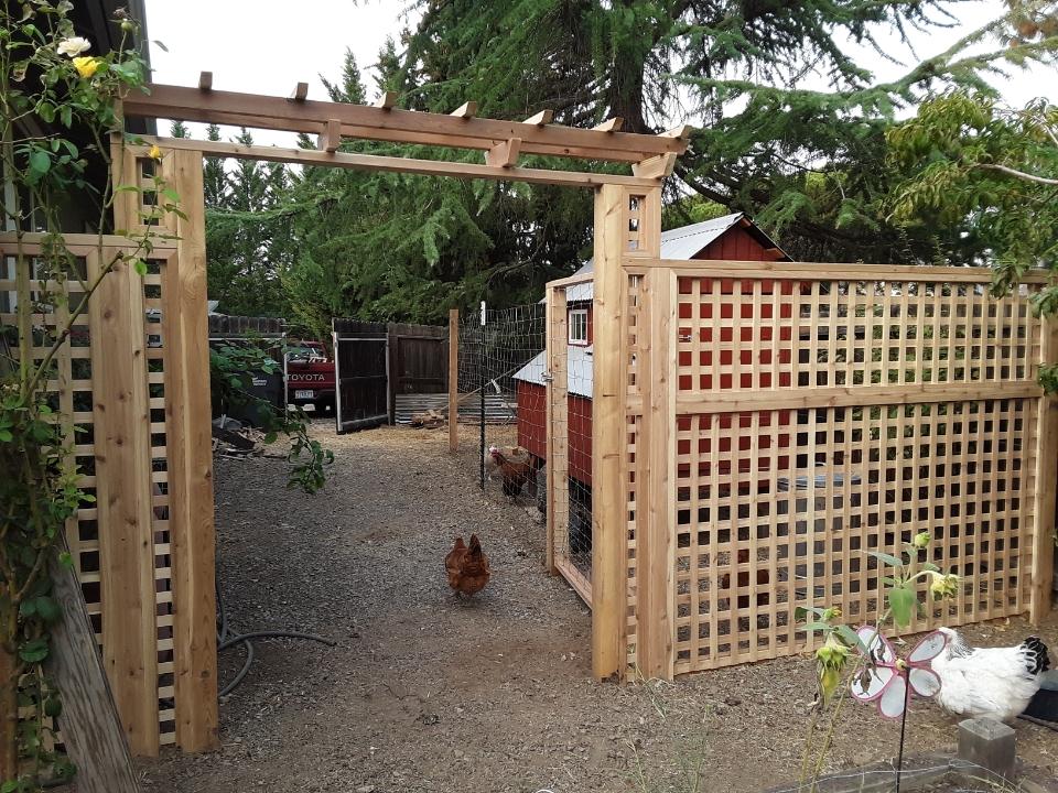 Fence pergola construction handyman Ashland